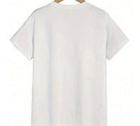 Shein Camiseta con estampado floral para mujer "Quedaos quietos y sabed" Salmo 46:10, 180 g, informal, manga corta, cuello redondo, tela suave y cómoda, id