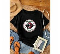 Shein Camiseta de algodón puro de 180g con estampado de pantera, fiesta, Melanated Wakanda, orgullo africano zulú y kemético, nueva camiseta de estilo ca
