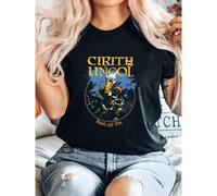Shein Camiseta de algodón puro Cirith Ungol Frost And Fire de 180g, de manga corta, tallas de S a 3XL, BE155, unisex, ligeramente holgada para uso diario, c