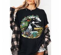 Shein Camiseta de estudio: El viaje de Chihiro a la tierra de los sueños