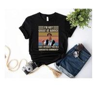 Shein Camiseta de Friends, Camiseta de Matthew Perry, Citas de Friends, Camiseta divertida de Friends, Camiseta con comentario sarcástico, Camiseta de Chand