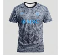 Shein Camiseta de fútbol de visitante de Nápoles, Italia, para hombres. Camiseta deportiva cómoda de cuello redondo, adecuada para partidos de fútbol, entre
