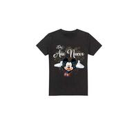 Shein Camiseta de Hombre del Ratón Mickey Fuegos Artificiales Año Nuevo (Negro)