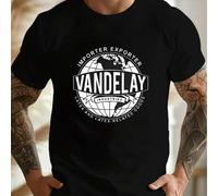 Shein Camiseta de Iggy and the Stooges para hombre, 220 g/m², algodón puro, manga corta, cuello redondo, camiseta de verano (1 pieza)