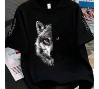 Shein Camiseta de manga corta con cuello redondo y ajuste holgado para adolescente chico, nueva para el verano 2026, con patrón de bloques de color, cabeza