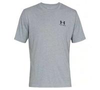 Shein Camiseta de manga corta con logo en el pecho izquierdo UA Sportstyle para hombre