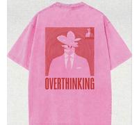 Shein Camiseta de manga corta de estilo callejero de algodón lavado talla grande, Youngboy Never Broke Again, Friends TV, Anime, Halloween Versátil, Estilo