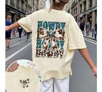 Shein Camiseta de manga corta estampada para niñas preadolescente, Top casual para estudiantes y jóvenes, blusas de verano para chicas listas para jugar