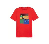 Shein Camiseta De Manga Corta Graphics Summer Sports para Hombre en color Rojo ✅ Entrega 24/72h a España (península)