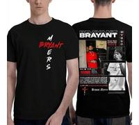 Shein Camiseta de merchandising de la gira del álbum 2025 del rapero Bryant Myers, ropa de hombre, camiseta de estilo Harajuku streetwear, camiseta de algod