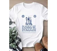 Shein Camiseta de mujer con estampado vintage de Donna y las Dynamos, One Night Only, camiseta de la película Mamma Mia, de manga larga o corta