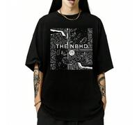 Shein Camiseta de The Neighbourhood - Camiseta de música rock - Mercancía de The Neighbourhood - Ropa de rockero unisex, ropa de verano. Cómoda y elegante.