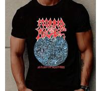 Shein Camiseta Deicide Altars of Madness para hombre. Camiseta informal de manga corta de algodón puro de 220 g/m² con cuello redondo (1 unidad)