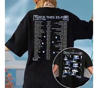 Shein Camiseta del Tour Mundial 2026 de Twice, Camiseta del Tour Mundial Parte 2 de Twice, Camiseta Cuatro de Twice, TEN: The Story Goes On, Camiseta de los