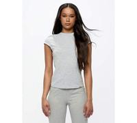 Shein Camiseta deportiva con mangas ajustadas para ejercicio, ligera y elástica, para yoga, gimnasio, actividad física básica, ropa deportiva, primavera, ve