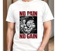 Shein Camiseta divertida (99% de probabilidad, me da igual), cuello redondo para hombre, 220 g/m², verano, puro algodón, manga corta (1 pieza)