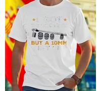 Shein Camiseta divertida I Got 99 Sockets But A 10mm Ain t One para hombre moda casual regalo original mecánico fan de herramientas estilo único