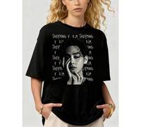 Shein Camiseta esencial de V-Kim-Taehyung-layover