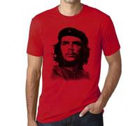 Shein Camiseta Estampada para Hombre Che Guevara T-shirt Vintage Manga Corta Regalo Original Cumpleaños Diseño Gráfico Moda