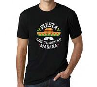 Shein Camiseta Fiesta Like There's No Tomorrow para hombre - Fiesta Like There's No Mañana - Camiseta gráfica vintage ecorresponsable Regalo novedoso