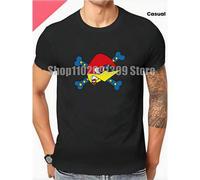 Shein Camiseta gráfica de hombre con banda de rock español vintage - Camiseta de música vintage de Loquillo y Los Trogloditas, cómoda y relajada de cuello r