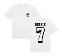 Shein Camiseta Gráfica Oversized Boys Of Tommen GIBSIE 7 para Hombre, Moda Casual de Algodón, Manga Corta Holgada, Cómoda, Unisex, Estilo Streetwear