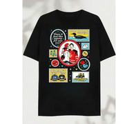 Shein Camiseta Heated Rivalry, Camiseta de romance de hockey de Ilya y Shane, Camiseta literaria Game Changers, Collage de sellos de Ilya Rozanov y Shane Ho