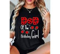 Shein Camiseta holgada de verano para mujer, casual, moda, 180 gramos, "El pastor le advirtió que todo lo que diga podría aparecer en el sermón"