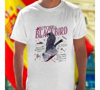 Shein Camiseta Hombre Butcher Black Bird Original Diseño Único Moda Casual Regalo Juvenil Gran Oferta There s a little blackbird in you I see it We re mons