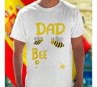 Shein Camiseta Hombre DAD of the BEE DAY GIRL Regalo Divertido para Papá Día del Padre Ropa Casual Original Oferta Especial Idea Creativa para Hombres Prom