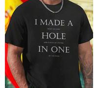 Shein Camiseta Hombre Divertida Golf I MADE A BOGEY ON EVERY HOLE AND THREW MY PUTTER IN ONE OF THE PONDS Algodón Cómoda Regalo Original Ocasión Especial Of