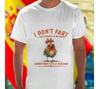 Shein Camiseta Hombre Divertida I DON T FART I JUST WHISPER IN MY PANTS SOMETIMES IT S A SCREAM Algodón Ropa Casual Original Verano Estilo Moderno Regalo Of