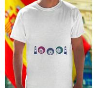 Shein Camiseta hombre divertida WHAT HAS BALLS AND KEEPS THE LADIES SMILING BINGO diseño original regalo ideal moda casual transpirable oferta exclusiva ve