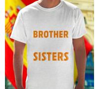 Shein Camiseta hombre I AM A PROUD BROTHER OF WONDERFUL SWEET AND AWESOME SISTERS AND YES THEY GAVE ME THIS SHIRT regalo divertido original hermanos diseño