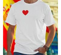 Shein Camiseta Hombre I Love My Youngest Daughter The Most Regalo para Papá Ropa Casual Cómoda Para Padres Expresa Tu Amor Oferta Especial Idea Original Mo