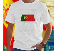 Shein Camiseta Hombre I USE MY PORTUGUESE SARCASM BECAUSE BEATING UP PEOPLE IS ILLEGAL Frase Divertida Casual Creativa Regalo Moda Juvenil Estilo Diario Cóm