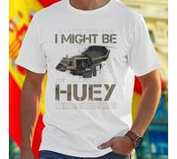 Shein Camiseta Hombre IT S TRUE I MIGHT BE HALF DEAF BUT I CAN STILL HEAR A HUEY OVER A MILE AWAY Ropa Casual Diseño Divertido Estilo Único Regalo Original