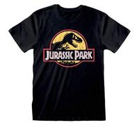 Shein Camiseta Hombre Jurassic Park Logo Difuminado Negro Entrega 24/48 Horas - Envío Desde España