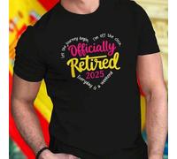 Shein Camiseta hombre Let the journey begin I am off the clock Officially Retired 2025 Everyday is a weekend divertida cómoda regalo jubilación ropa casual