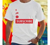 Shein Camiseta Hombre Like Share Comment Subscribe Moda Urbana Juvenil Estilo Moderno Regalo Exclusivo Influencers Oferta Limitada Imprescindible Fans Promo