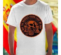 Shein Camiseta Hombre May The Bridges I Burn Light My Way Moda Casual Juvenil Diseño Exclusivo Regalo Original Nueva Colección Oferta Especial Estilo Único