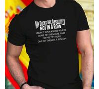 Shein Camiseta Hombre My Ducks Are Absolutely Not In A Row Divertida Original Regalo Creativo Algodón Estilo Relajado Moda Juvenil Oferta Exclusiva Casual F