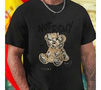 Shein Camiseta Hombre NOT TODAY TODAY IS MY DAY I will make someone so proud Be original inspiración única moda casual juvenil transpirable estilo cómodo re
