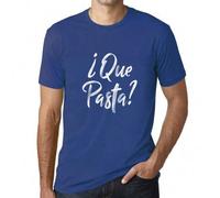 Shein Camiseta Hombre Que Les Pâtes - Que Pasta - Camiseta Gráfica Eco-Responsable Vintage Regalo Novedad
