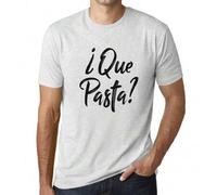 Shein Camiseta Hombre Que Les Pâtes - Que Pasta - Camiseta Gráfica Eco-Responsable Vintage Regalo Novedad