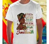 Shein Camiseta Hombre They Whispered To Her You Cant Withstand The Storm She Whispered Back I Am The Storm Juneteenth Moda Casual Algodon Ropa Urbana Verano