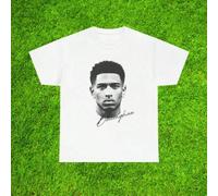 Shein Camiseta Jude Bellingham Regalo para Fan de Fútbol Camiseta Leyenda del Fútbol Belligol Ropa Streetwear Merchandising Dortmund Camiseta Blanca de Arte