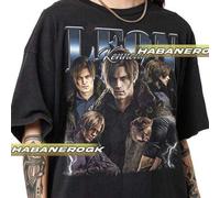Shein Camiseta limitada de Leon Kennedy, Camiseta Requiem, Camiseta de fan de RE9 Requiem, Camiseta unisex, Regalo para hombre y mujer