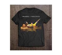 Shein Camiseta Mamba Forever Edición Limitada - 100 % algodón suave, camiseta informal con diseño gráfico para hombre, negra, corte holgado, manga corta, pa