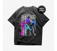 Shein Camiseta Maneskin - Camiseta de música rock - Quiero ser tu - Teatro D'ira Álbum - Damiano David - Mercancía Maneskin - Ropa de rockero unisex